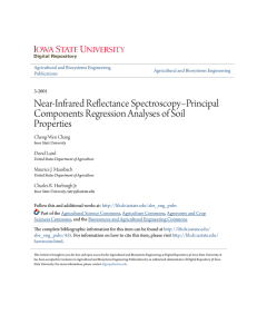 Near-Infrared Reflectance Spectroscopy–Principal Components