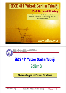 SECE411 04 Overvoltages in Power Systems
