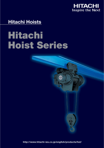 Hitachi Hoists