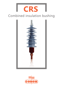Combined insulation bushing