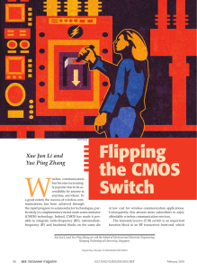 Flipping the CMOS Switch