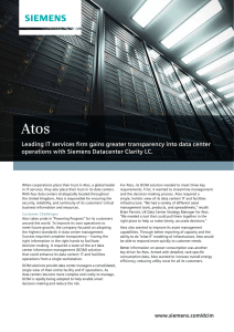 Leading IT services firm gains greater transparency into data center
