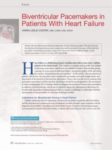 Biventricular Pacemakers in Patients With Heart Failure