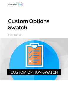 Custom Options Swatch