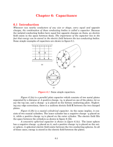 Chapter 6: Capacitance - Farmingdale State College