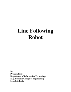 Line Following Robot