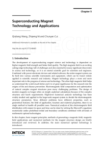 Superconducting Magnet Technology and Applications