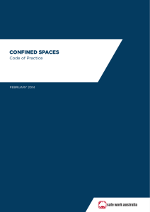 Confined Spaces: Code of Practice