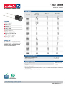 1300R Series - Murata Power Solutions