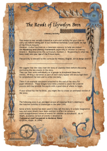 The Revolt of Llywelyn Bren The Revolt of Llywelyn Bren