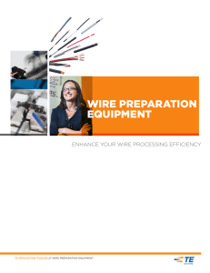 wire preparation equipment