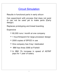 Circuit Simulation