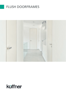 FLUSH DOORFRAMES