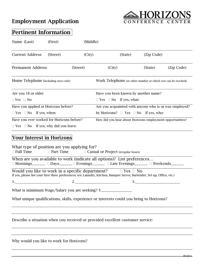 Printable princeton job application