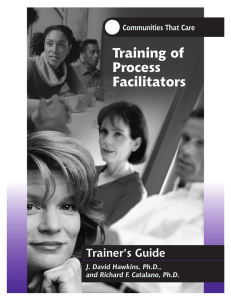 Training of Process Facilitators