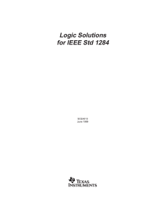 Logic Solutions for IEEE Std 1284