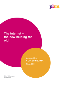 The internet - the new helping the old