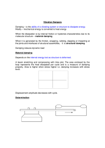 Vibration Damper