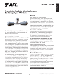 Transmission Conductor Vibration Dampers Stockbridge