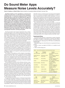 Do Sound Meter Apps Measure Noise Levels Accurately?