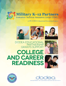 College and Career Readiness