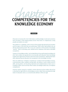 competencies for the knowledge economy