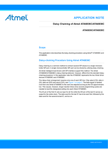 Daisy Chaining of Atmel ATA6836C/ATA6838C