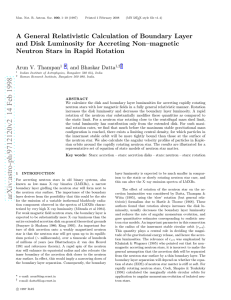 A General Relativistic Calculation of Boundary Layer and Disk