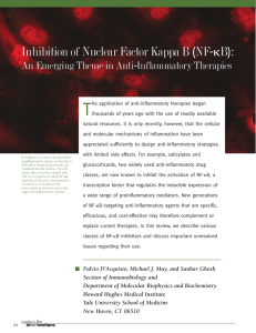 NF-κB - Clinical Education