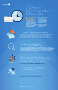 How to Create-Save Documents for Easy Retrieval | Recall Infographic