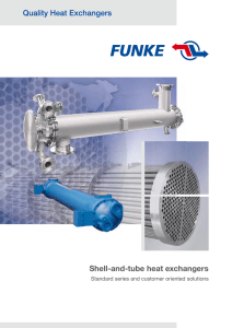 Shell-and-tube heat exchangers