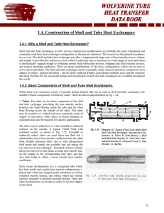 ch1_4 - Basic Construction of Shell and Tube heat Exchangers