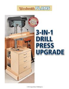 3-in-1 drill press upgrade