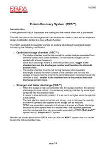 Protein Recovery System (PRS™)