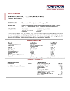 Ethylene Glycol-Electrolytic grade