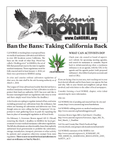 Ban the Bans: Taking California Back