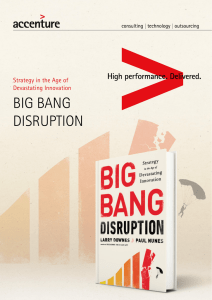 big bang disruption
