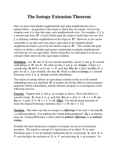 The Isotopy Extension Theorem