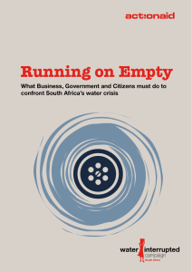 Running on Empty