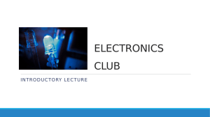 ELECTRONICS CLUB