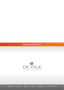 DE VALK YACHTBROKERS GRAND BANKS 36 CL (81922)