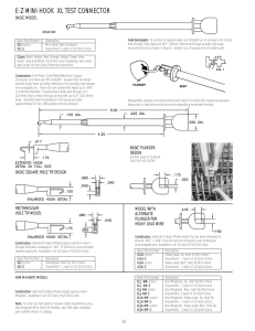 E-Z-MINI-HOOK XL TEST CONNECTOR