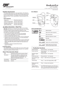 50104153-004 GasAlertClip Extreme with Adjustable Setpoints