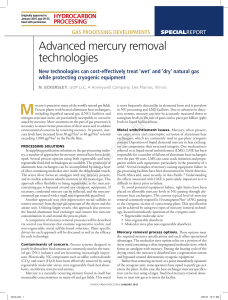 Advanced mercury removal technologies