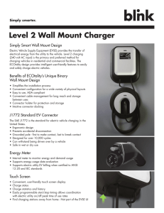 Level 2 Wall Mount Charger