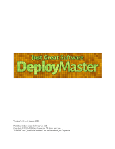 DeployMaster manual in PDF format