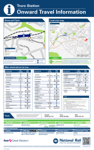 Local area map Buses and Taxis Taxis