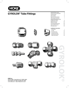 gyrolok® Tube Fittings