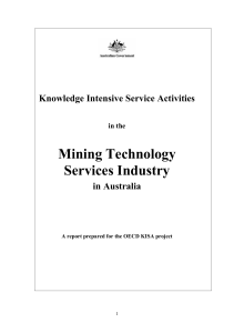 Mining Technology Services Industry