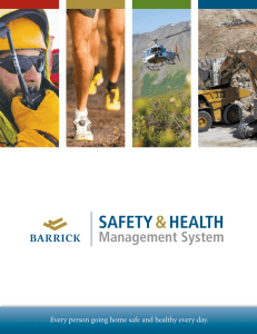 Safety and Health Management System